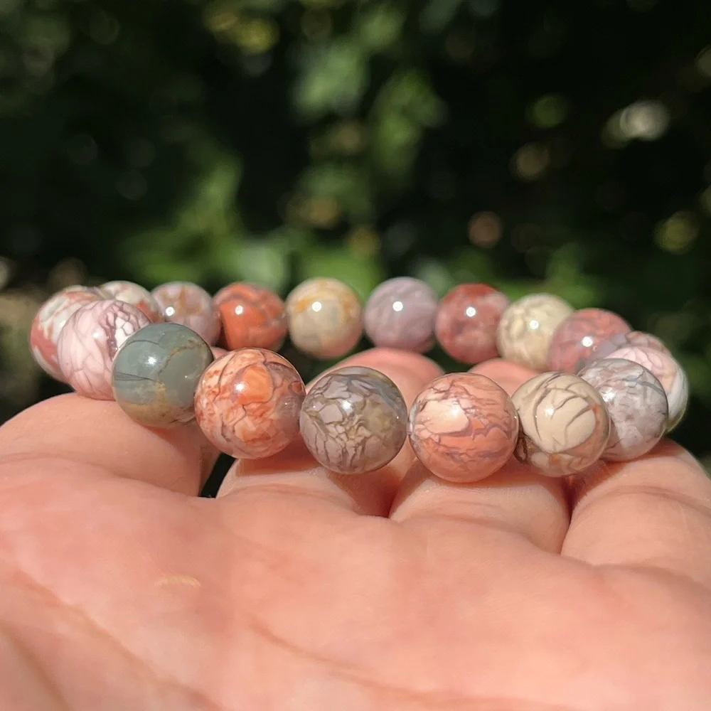 Beautiful strechable Alashan bracelet